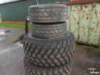 Roues, Pneus, Jantes, Barillets Jumelage BKT 580/65r22,5 en 340/65r18