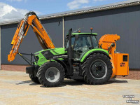 Tracteur Deutz-Fahr Agrotron 6185 TTV met Herder Grenadier MBKA 513 LSH