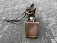 Bennes preneuse  Knijpbak met rotor  Tweeschalengrijper