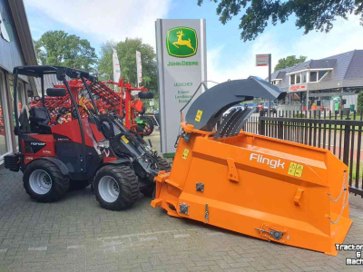 Distributeur de paille pour des logettes Flingk SHC