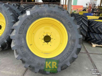 Roues, Pneus, Jantes, Barillets Jumelage Michelin 650/65R38 Multibib