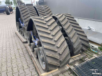 Système de chenilles et transmission Zuidberg Tracks voor een longwheelbase trekker