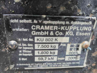 Autres tracteurs et accessoires Massey Ferguson Cramer Trekhaakframe met onderbrug en zwaaihaak MF