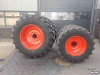 Roues, Pneus, Jantes, Barillets Jumelage Trelleborg 650/65R38 540/65R28