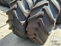 Roues, Pneus, Jantes, Barillets Jumelage Michelin 460/70R24