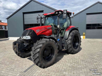 Tracteur Case-IH Maxxum 135. Vooras en Cabine vering,