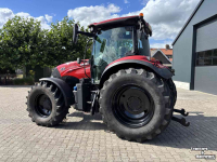 Tracteur Case-IH Maxxum 135. Vooras en Cabine vering,