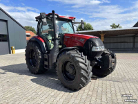 Tracteur Case-IH Maxxum 135. Vooras en Cabine vering,