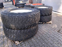 Roues, Pneus, Jantes, Barillets Jumelage Michelin 480/65-R24 en 600/65-R34