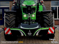 Pare-chocs avant Deutz trekkerbumper + frontgewicht  (tractorbumper / Unterfahrschutz)