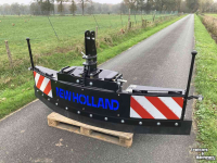 Pare-chocs avant New Holland Trekkerbumper / Tractorbumper / Rubber schuif / Frontgewicht