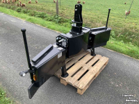 Pare-chocs avant New Holland Trekkerbumper / Tractorbumper / Rubber schuif / Frontgewicht