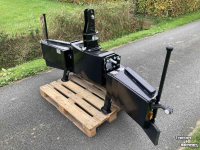 Pare-chocs avant New Holland Trekkerbumper / Tractorbumper / Rubber schuif / Frontgewicht