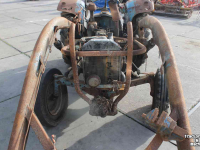 Tracteurs anciens Ford Fordson Dextra met frontlader voorlader opknapper oldtimer