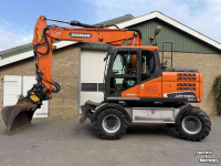 Pelleteuse Doosan DX140w-5 met draaikantelstuk egcon