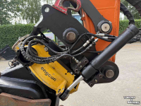 Pelleteuse Doosan DX140w-5 met draaikantelstuk egcon