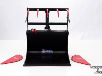 Benne à grappin / Fourche à grappin Qmac KROKODILLENBAK 0.90M COMPACT