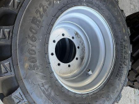 Roues, Pneus, Jantes, Barillets Jumelage BKT BKT - 500/60R22.5 FL630 op wiel 8 gts ET-50