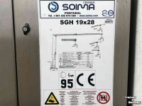 Elévateur à nacelle  SOIMA SGH 19x28mtr Torenbouwkraan compleet met afstand bediening
