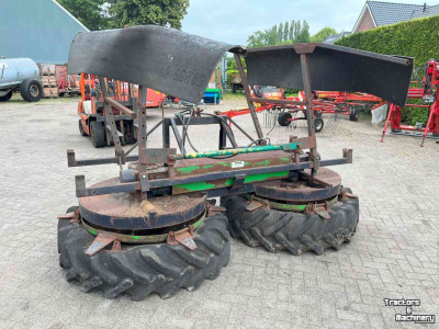 Eparpilleur de fourrage Rogedi Kuilverdeler voeraanschuifwiel, weidebouwmachines