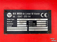 Benne agricole Beco Beco Super 1600