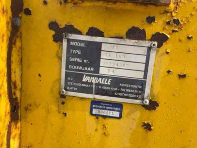 Déchiqueteuse de bois VanDaele TV180