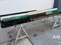 Convoyeur  3450X550 TRANSPORTBAND VLAKKE BAND FLAT BELT CONVEYOR BELT FLACHBAND FÖRDERBAND