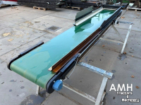 Convoyeur  3450X550 TRANSPORTBAND VLAKKE BAND FLAT BELT CONVEYOR BELT FLACHBAND FÖRDERBAND