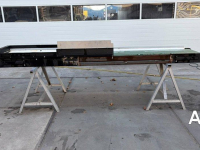 Convoyeur  3450X550 TRANSPORTBAND VLAKKE BAND FLAT BELT CONVEYOR BELT FLACHBAND FÖRDERBAND