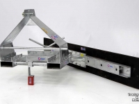 Rabots à lisier Qmac Modulo mestschuif roosterschuif 3punts aanbouw