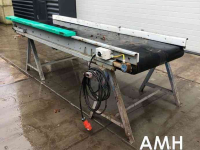 Convoyeur  2900X790 MM TRANSPORTBAND VLAKKE BAND FLAT BELT CONVEYOR BELT FLACHBAND FÖRDERBAND