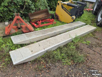 Autres matériel et accessoires de transport et industriels  zware oprijplanken aluminium