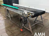 Convoyeur  2900X790 TRANSPORTBAND VLAKKE BAND FLAT BELT CONVEYOR BELT FLACHBAND FÖRDERBAND