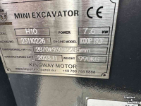 Mini pelleteuse  Kingway