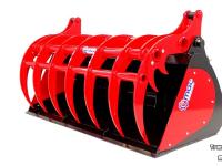 Benne à grappin / Fourche à grappin Qmac Maxi Pelikaangrijper Kuilgrijper Kuilbak 2200