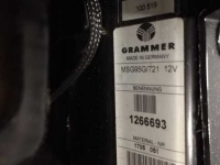 Tracteur Deutz-Fahr Agrotron 5 /6 Luchtgeveerde stoel parts nr:1266693 Grammer MSG95G/741