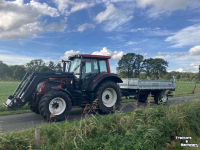 Tracteur Valtra N82, trekker verhuur, tractor verhuur, trekker met kipper huren