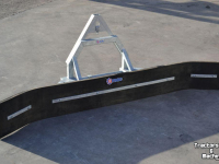 Rabot caoutchouc Qmac rubberschuif 300 accord+verstevigd