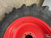 Roues, Pneus, Jantes, Barillets Jumelage Fendt 28" velgen met Band