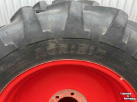 Roues, Pneus, Jantes, Barillets Jumelage Fendt 28" velgen met Band