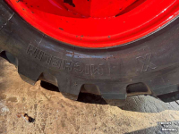 Roues, Pneus, Jantes, Barillets Jumelage Michelin 405/70R20 op velg
