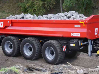 Tombereau / Benne TP Kröger Kröger MUP30SP gronddumper, tridem, demo!