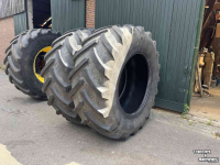 Roues, Pneus, Jantes, Barillets Jumelage Michelin 710/70R42