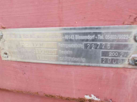 Epandeur de fumier Tebbe HS 120 universeel breedstrooier, mestverspreider, meststrooier
