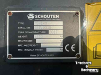 Remorque distributrice Schouten MDW 140 doseerwagen