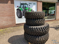 Roues, Pneus, Jantes, Barillets Jumelage Alliance 340/80R20 en 440/80R28