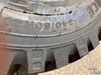 Roues, Pneus, Jantes, Barillets Jumelage Alliance 340/80R20 en 440/80R28