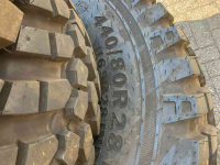Roues, Pneus, Jantes, Barillets Jumelage Alliance 340/80R20 en 440/80R28