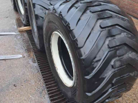 Roues, Pneus, Jantes, Barillets Jumelage BKT 600/50R22.5 op 10-gaats velg