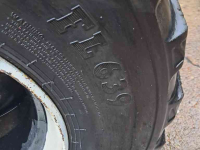 Roues, Pneus, Jantes, Barillets Jumelage BKT 600/50R22.5 op 10-gaats velg